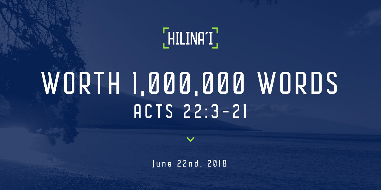 Hilinaʻi #8: Worth 1,000,000 Words