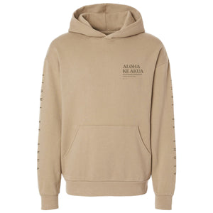 Aloha Ke Akua Hoodie Sand