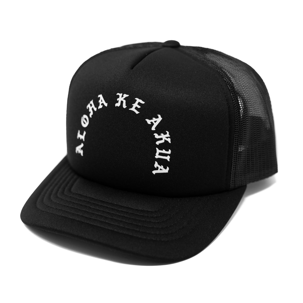 Aloha Ke Akua Trucker Black