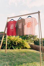 Sweet Like Melia Boxy Tee - Vintage Red