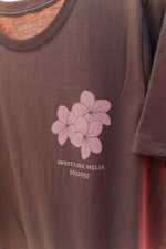 Sweet Like Melia Boxy Tee - Vintage Brown