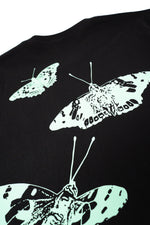Pulelehua Butterfly Tshirt Black Back