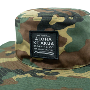 Aloha Ke Akua Boonie Hat Camo Patch