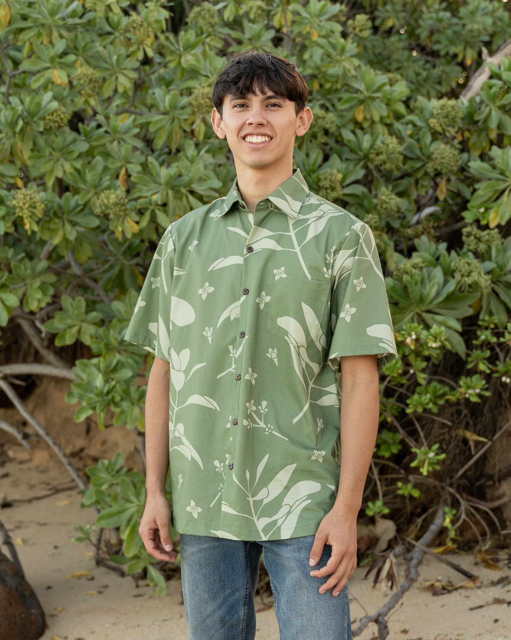 FR2 GOLF Pattern Aloha Shirt グリーン 3XL Iliahialo'e - Aloha Shirt – Aloha Ke Akua Clothing Co.