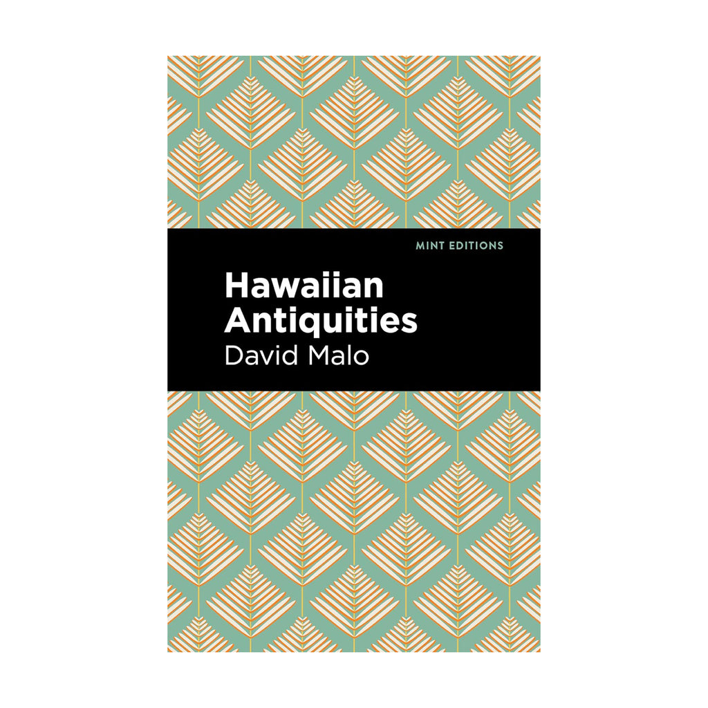 Hawaiian Antiquities By David Malo