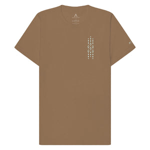 Hoonui Fish and Loafs Vintage Brown Tshirt