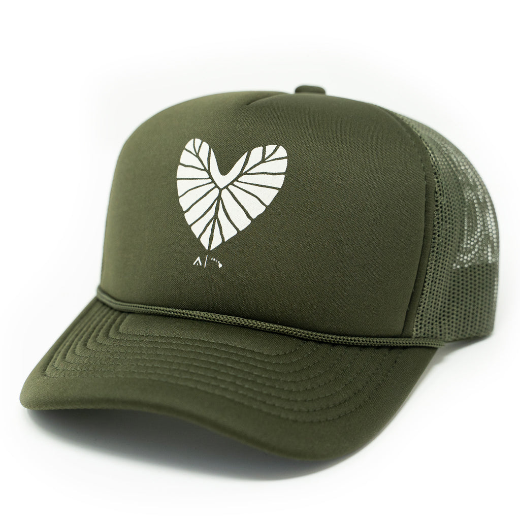 Kalo Heart Trucker - Olive