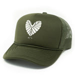 Kalo Heart Trucker - Olive