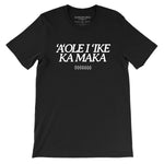 Kolea Tshirt Black Front