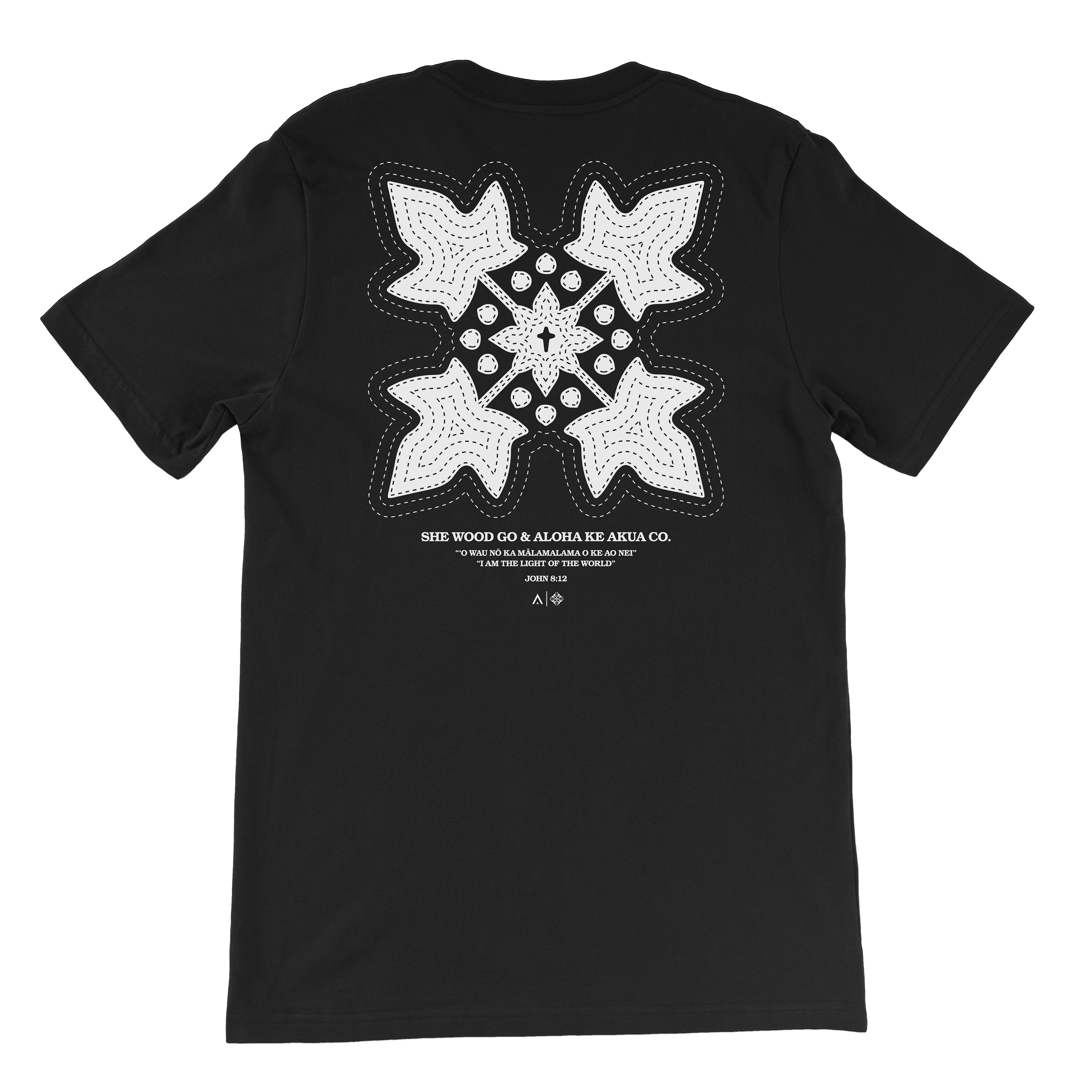 Kukui She Wood Go Collab Tee Black Back