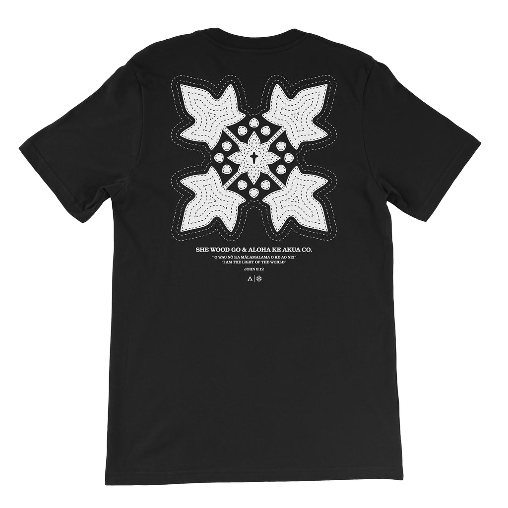 Kukui She Wood Go Collab Tee Black Back