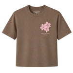 Sweet Like Melia Boxy Tee - Vintage Brown