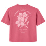 Sweet Like Melia Boxy Tee - Vintage Red