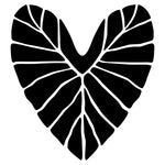 Kalo Heart Sticker Black