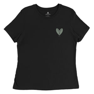 Kalo Heart Womens Shirt Black