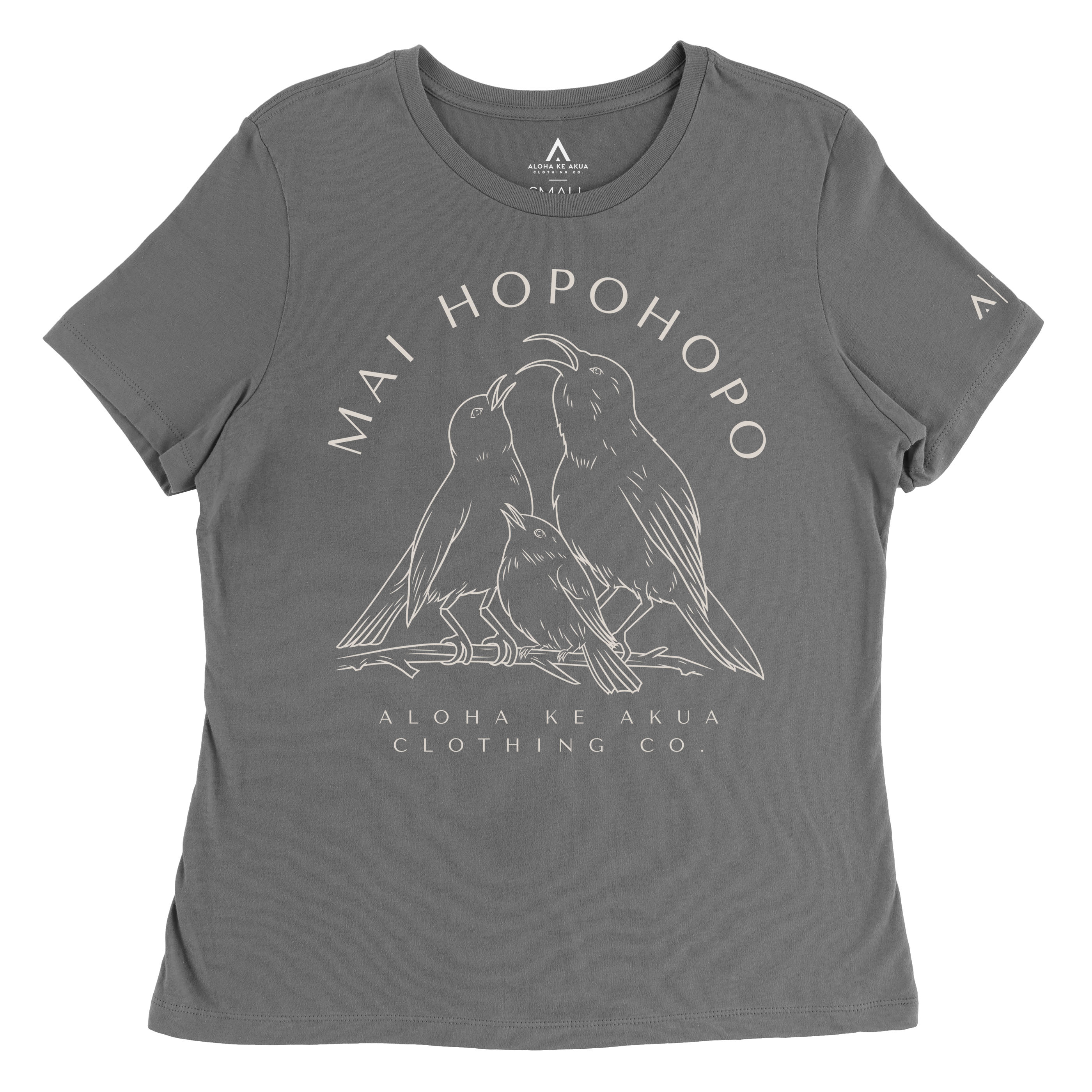 Mai Hopohopo Shirt Asphalt Gray Front