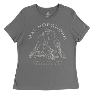 Mai Hopohopo Shirt Asphalt Gray Front